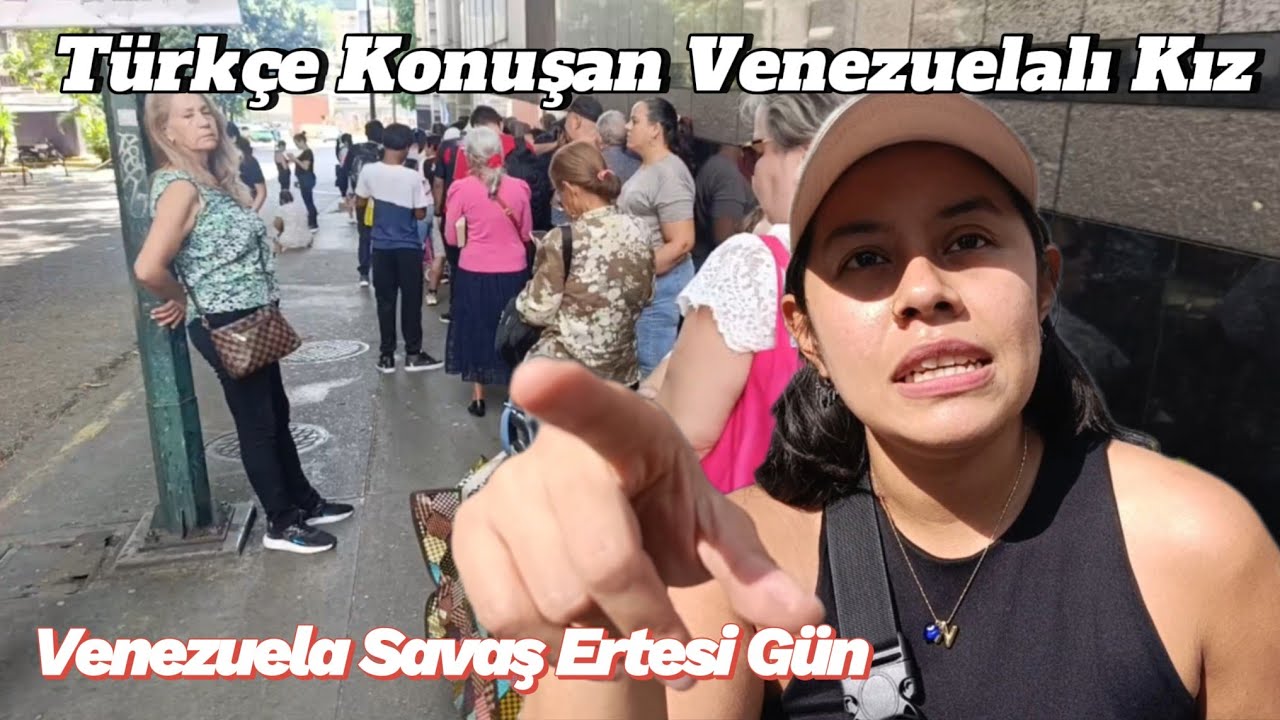 VENEZUELA SAVAŞTAN 1 GÜN SONRA | ERTESİ GÜN SOKAKLAR KARAKAS