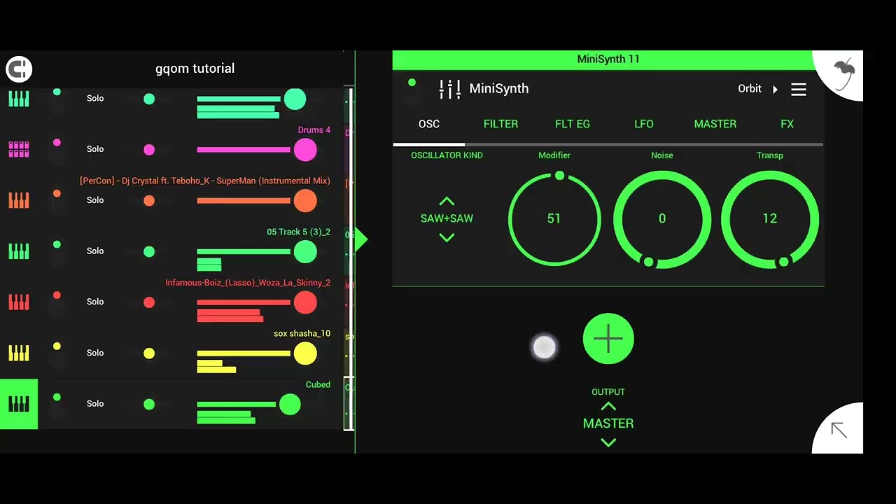 How to make gqom (Dombolo) on Fl mobile Studio