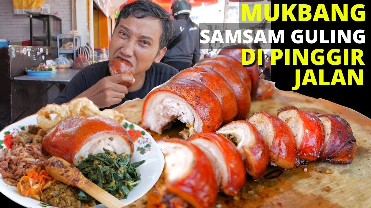 MUKBANG SAMSAM GULING DI PINGGIR JALAN - TERBAIK & MANTAP