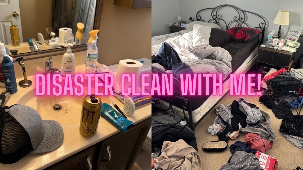 Clean with me after being snowed in for 5 days! 