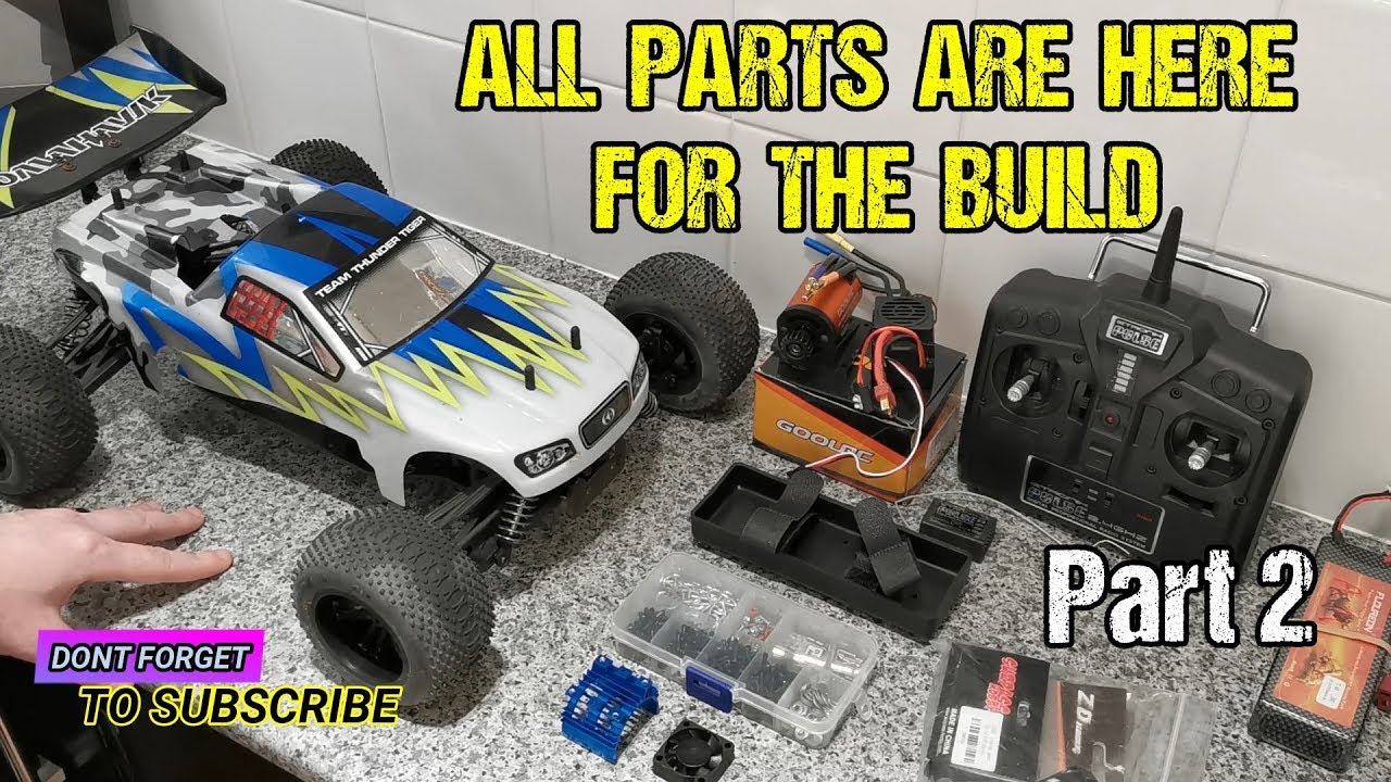 Converting A Nitro Truck To Brushless Power Project pt2