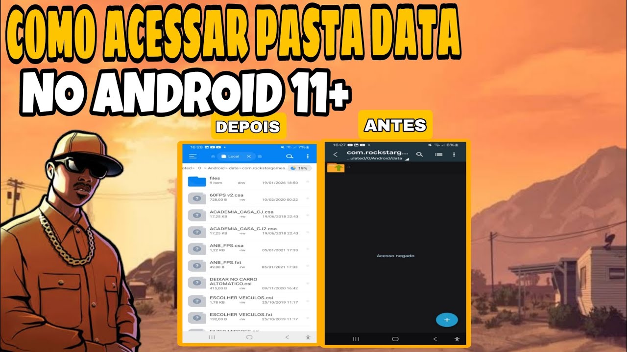 COMO ACESSAR A PASTA DATA NO ANDROID 11+ 