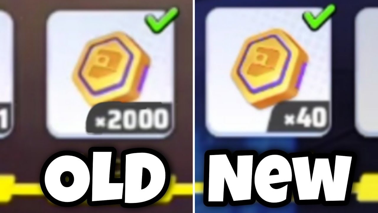 Old Vs New Battle pass..🤧