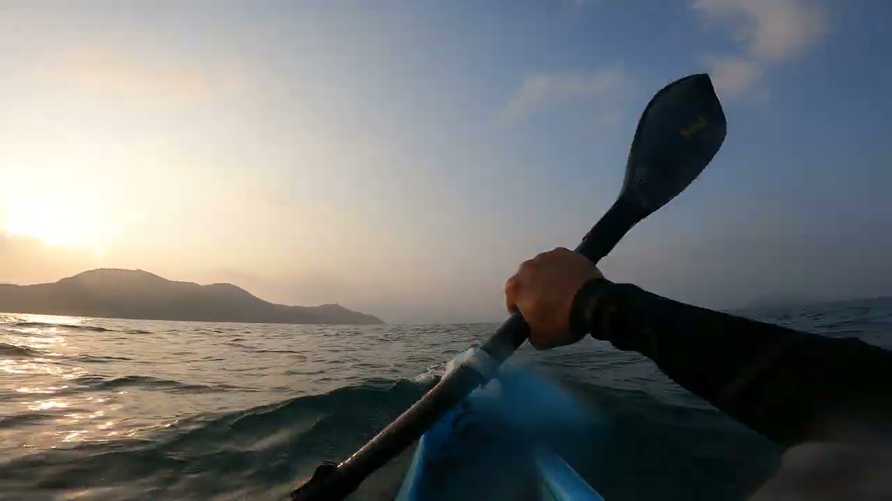 20240101 Surfski Downwind ~ Stellar Falcon SM ~ Part 2