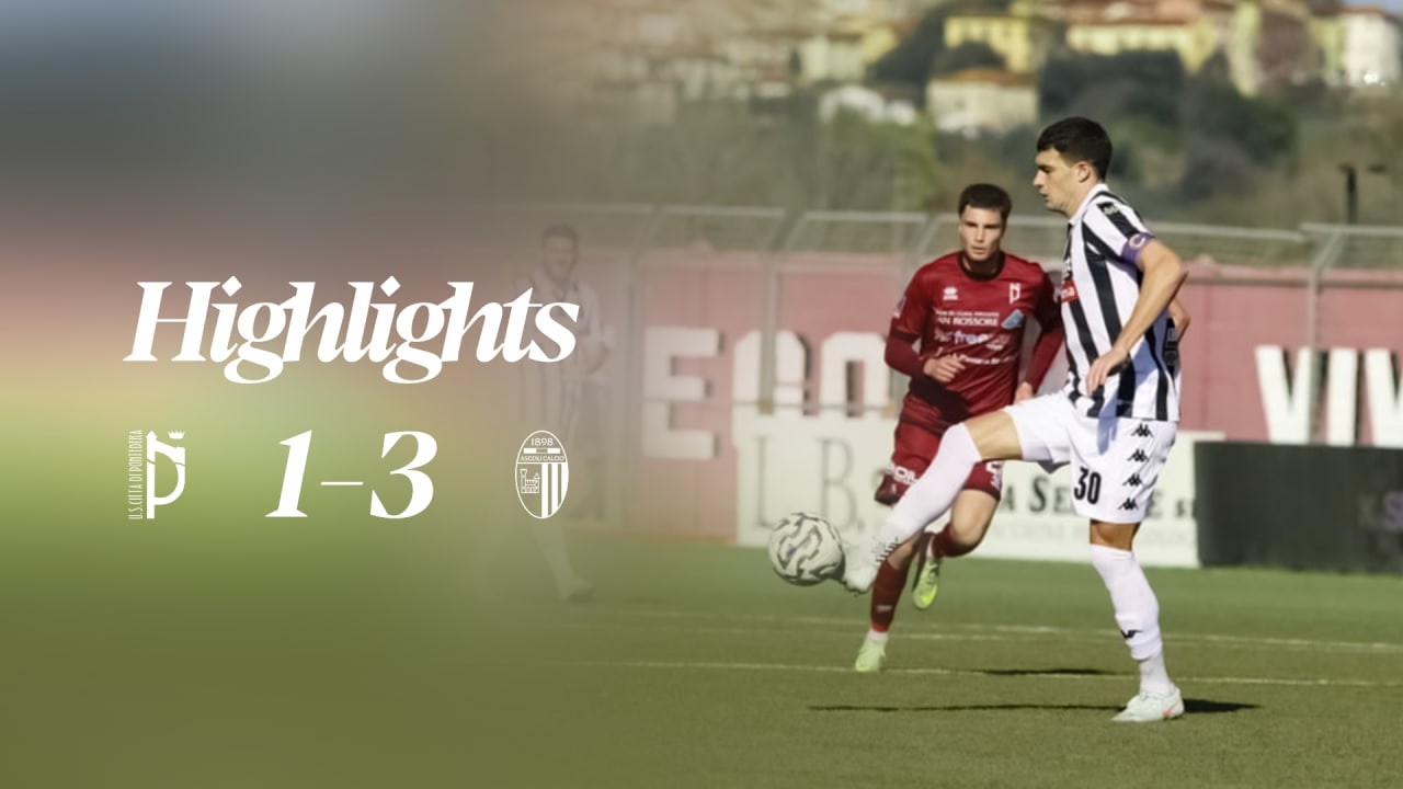 Highlights Pontedera-Ascoli 1-3