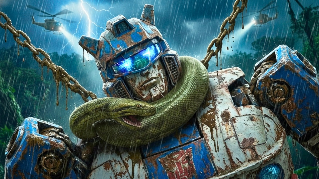 Optimus Prime Restores Abandoned JAZZ (Transformers) from Amazon Jungle | 30 Years Buried ASMR