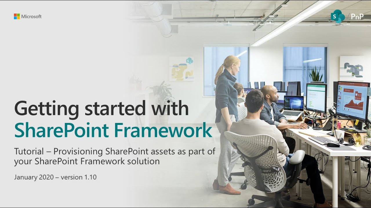 SharePoint Framework Tutorial - Provisioning SharePoint assets from SPFx solution