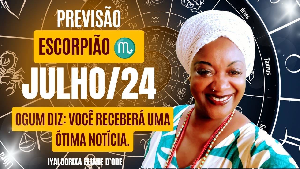 ESCORPIÃO ♏ OGUM DIZ: FILHO MEU NÃO PASSA NECESSIDADE.