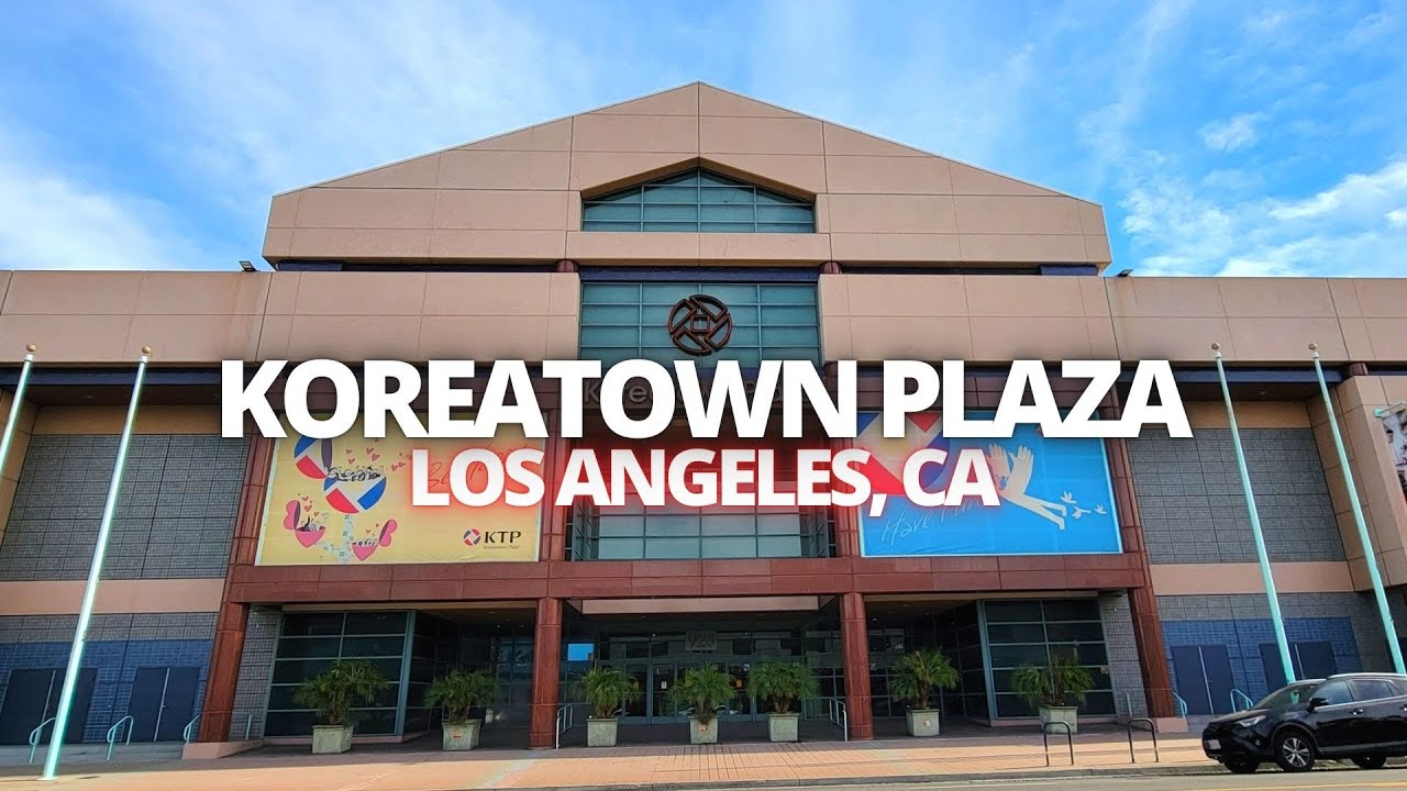 Exploring Koreatown Plaza in Koreatown Los Angeles, California USA Walking Tour #koreantownplaza #la
