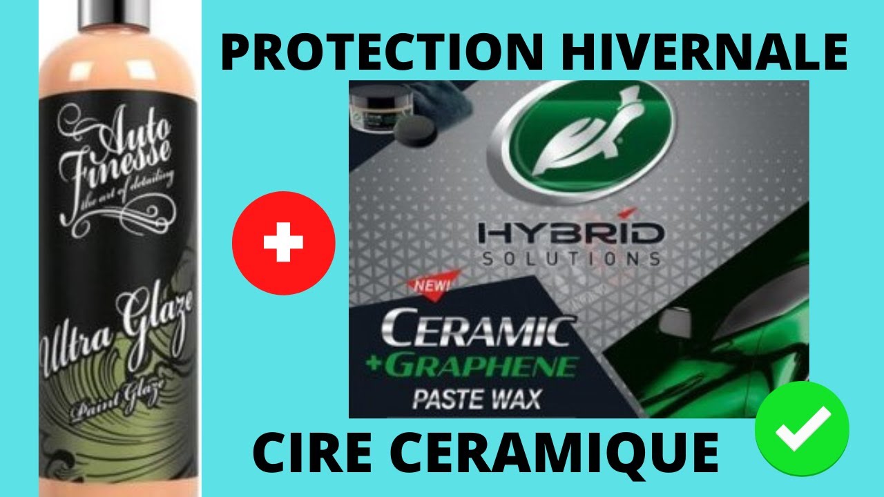 Passion detailing. J'applique un Ultra glaze avant ma cire céramique au graphène!!!