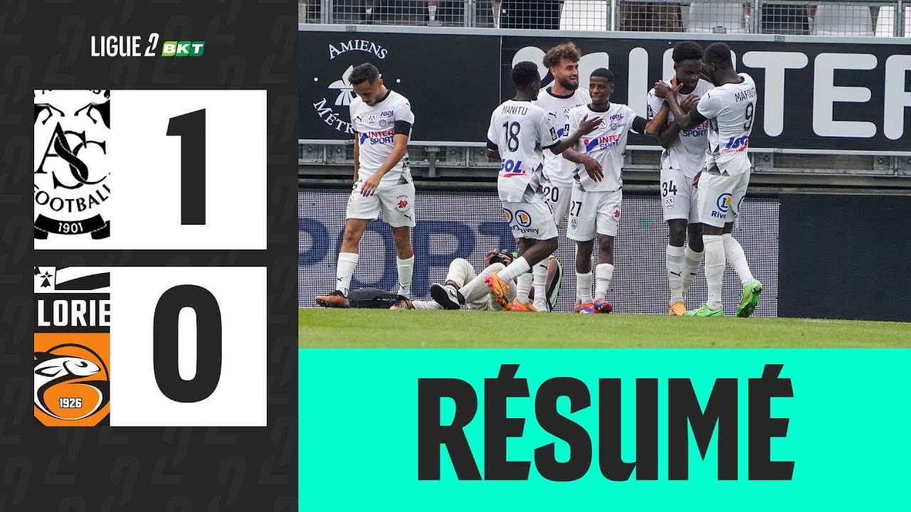AMIENS SC - FC LORIENT (1-0) - 3ème journée - Ligue 2 BKT 24/25
