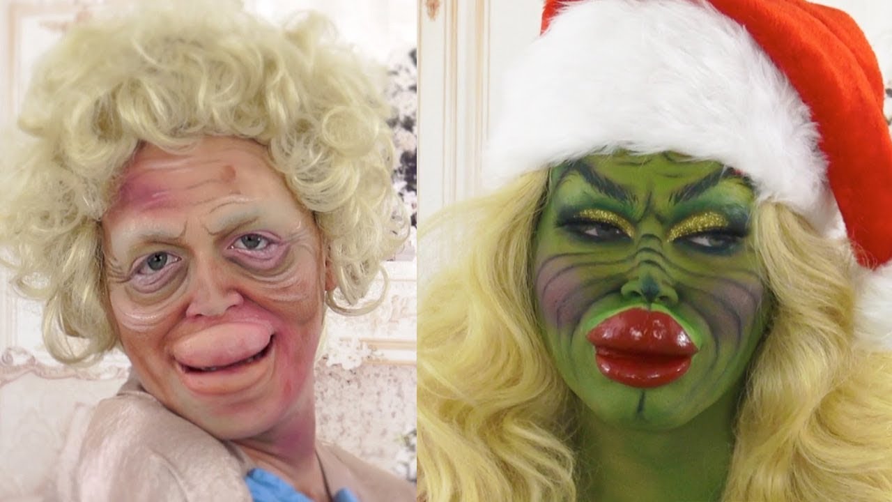 ROXANNE | The Grinch makeup tutorial