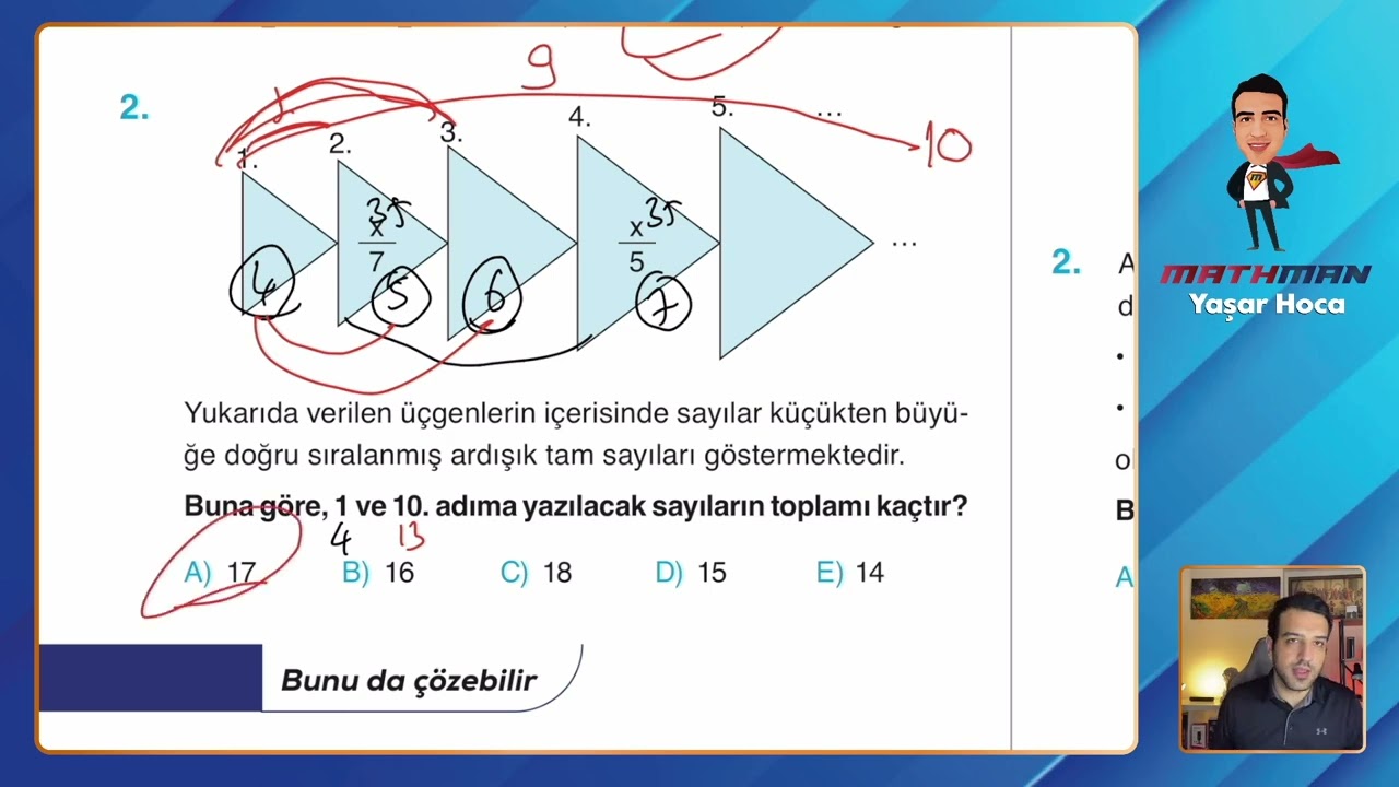 Set 49 TYT Etkili Matematik Soru Bankası Video &Ccedil;&ouml;z&uuml;m&uuml;  @yasarhocamathman