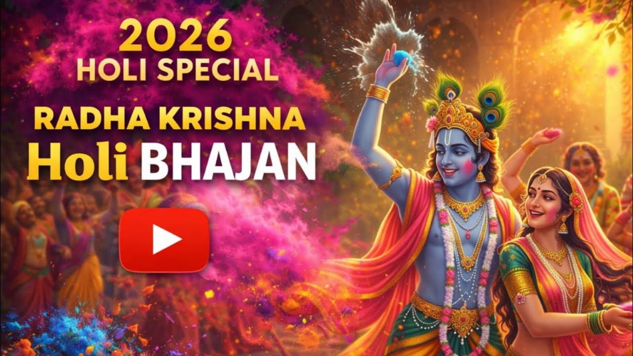 2026 Holi Special Radha Krishna Bhajan | Holi Ke Rang Mein Shyam | Latest Krishna Holi Song 2026