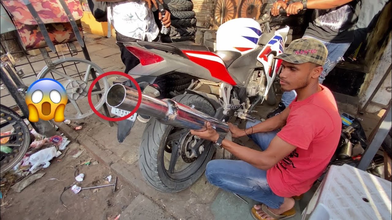 Trying Bullet Exhaust In CBR 250R😱 [part3]