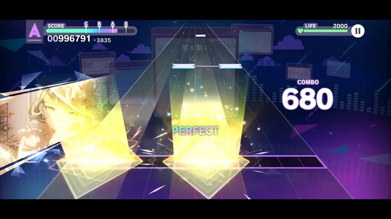 프로세카) 별을 잇다 익스퍼트 24렙 753 F.C 달성~!!!! (#654)