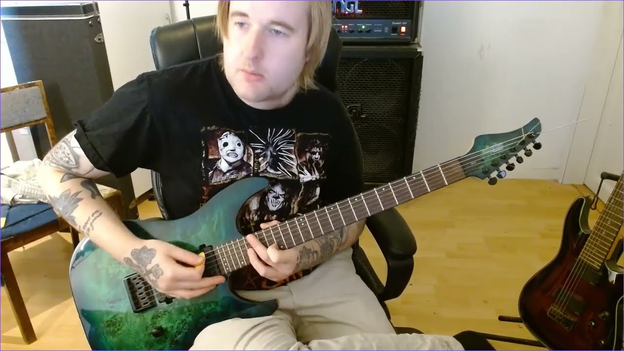 Motionless In White - Slaughterhouse (Feat. Bryan Garris)  Guitar Cover