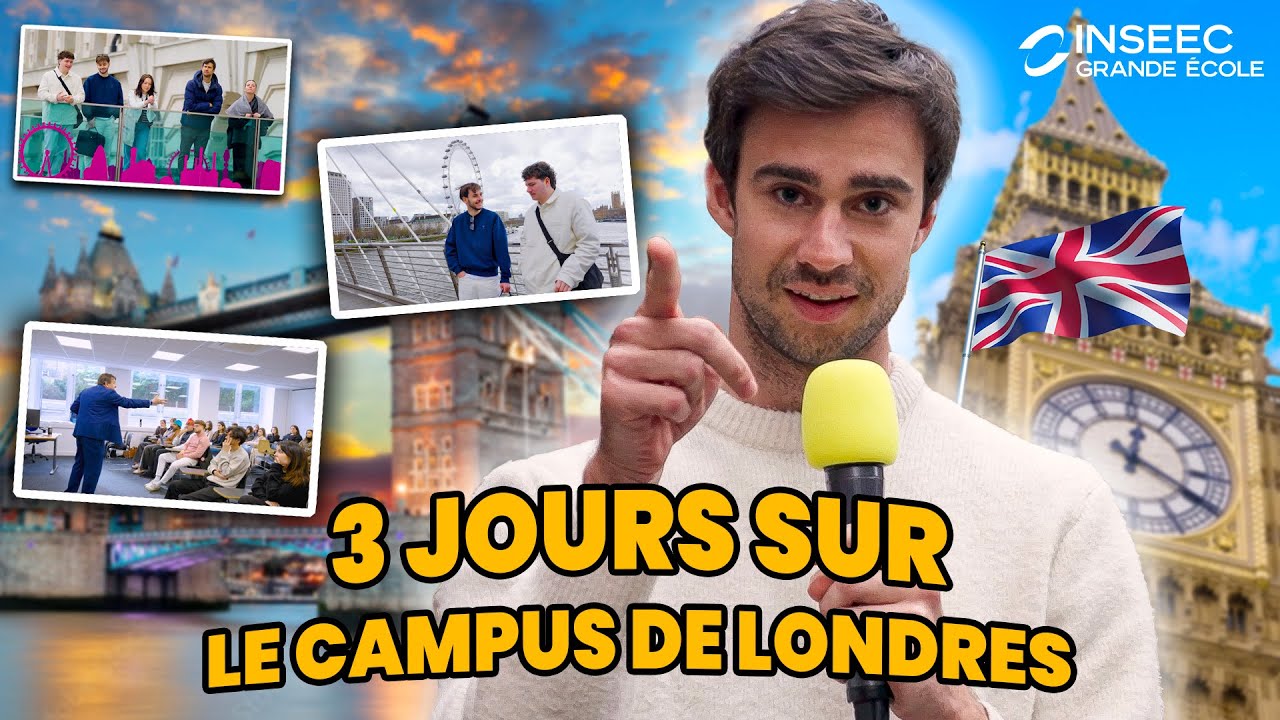 3 jours à Londres avec l'INSEEC (VLOG - Alumni Day)