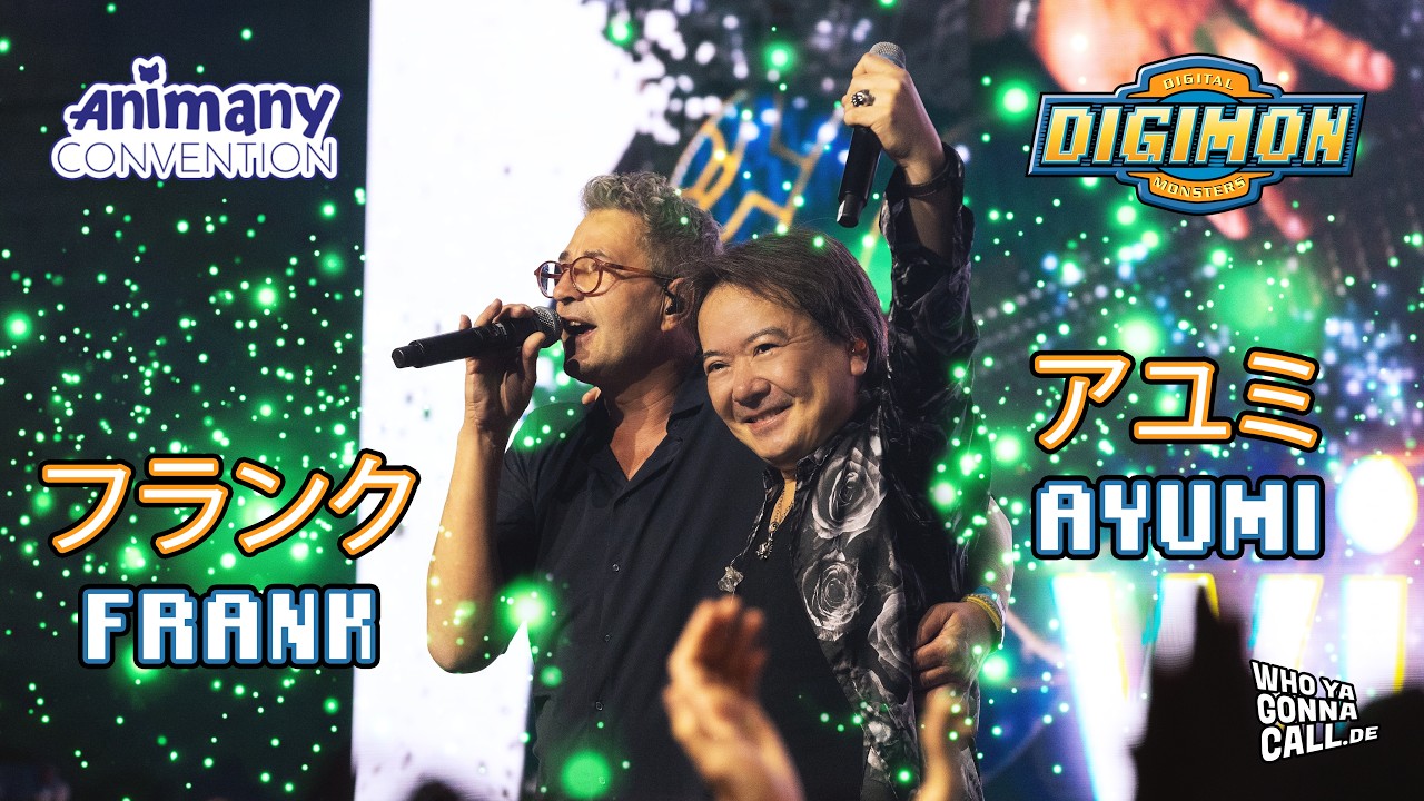 DIGIMON LIVE CONCERT 2026 | Ayumi Miyazaki & Frank Schindel | Animany Convention 🇩🇪✨