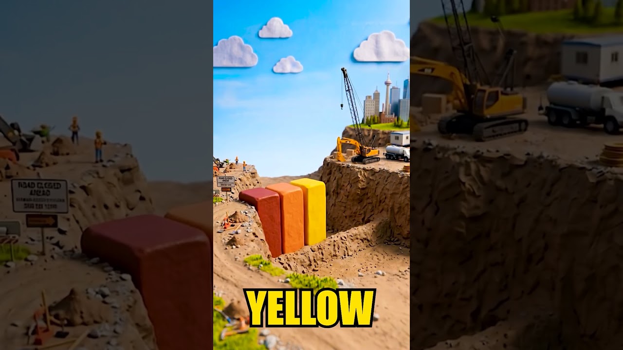 Build a Rainbow Bridge with Blocks! 🌈🏗️🧱