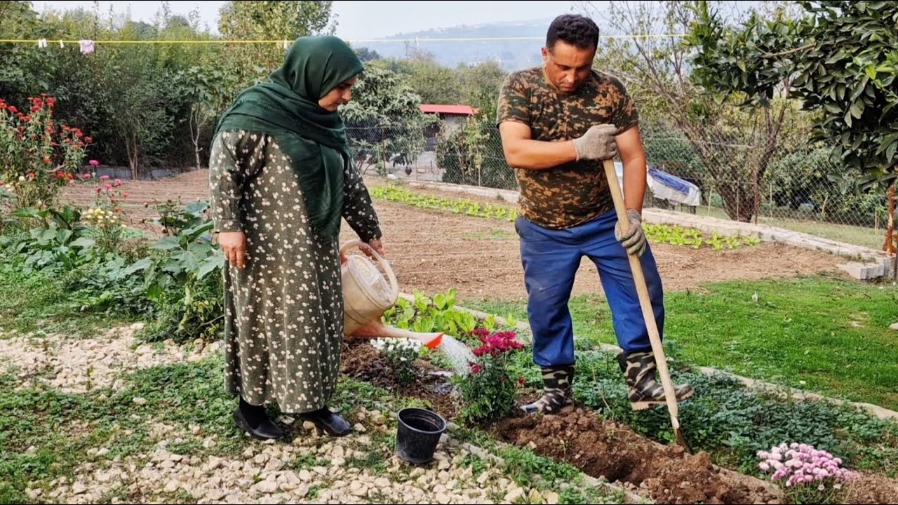 From Cooking to Planting Flowers | Simple Village Life