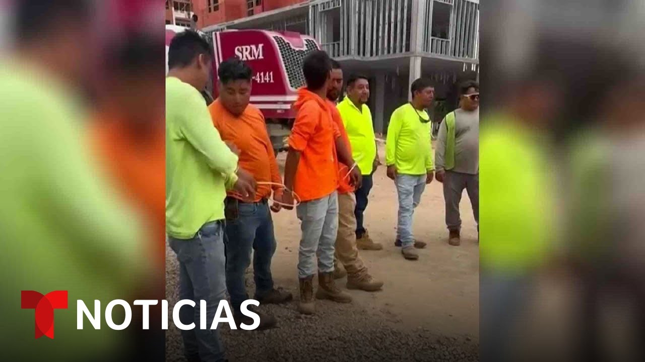 Una megarredada en Florida deja a más de 100 inmigrantes detenidos | Noticias Telemundo