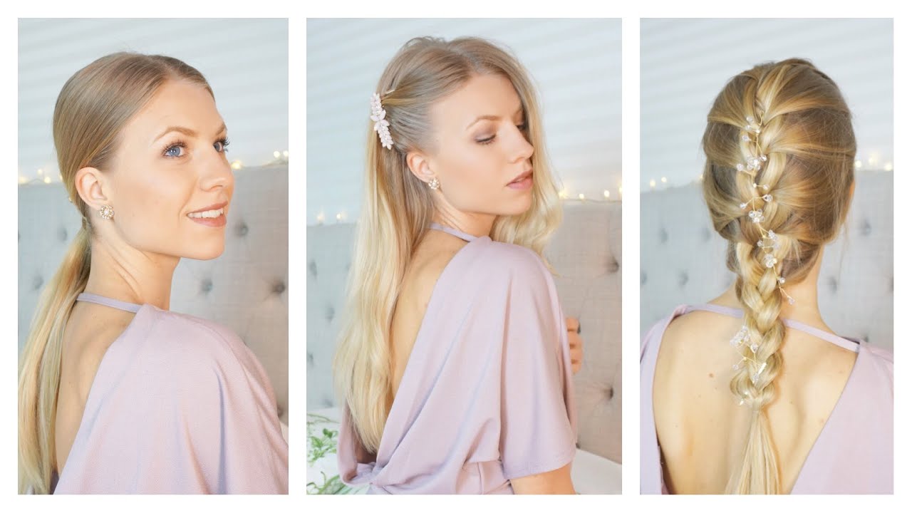 3 Easy an fast summer hairstyles (when you have no time)
