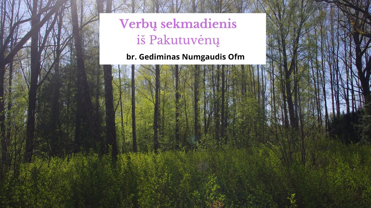 2023-04-03 Šv. Mišios iš Pakutuvėnų | br. Gediminas Numgaudis OFM