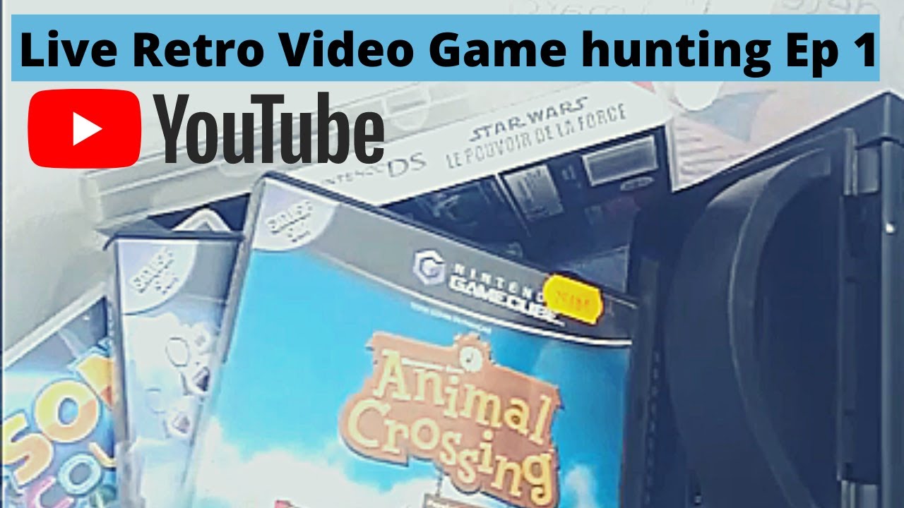 Live  Retro Video Game hunting Ep 1