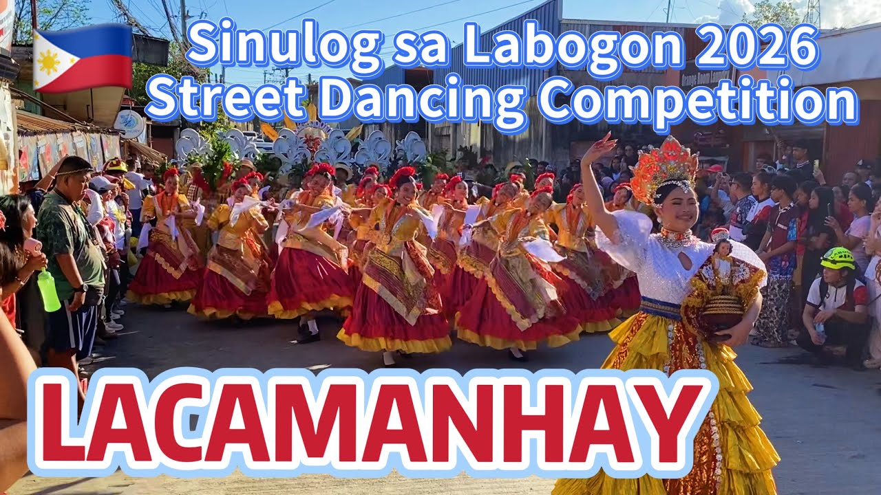 Sinulog sa Labogon 2026 Street Dancing LACAMANHAY Competition Mandaue Cebu | Dance Video