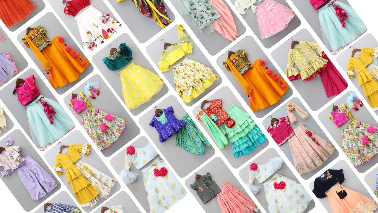 Indian dress design idea for baby girl eid collection 2020