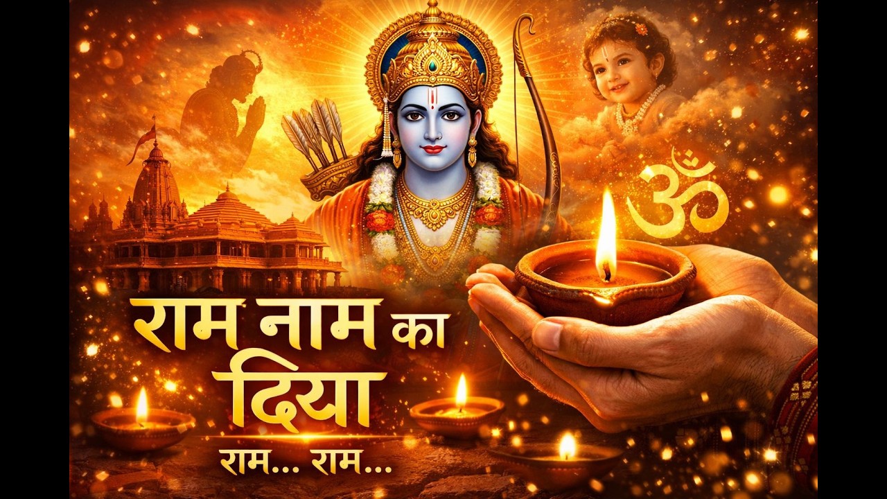 राम नाम का दिया जला | Ram Naam Ka Diya | Shri Ram Bhajan | मन को शांति देने वाला भजन