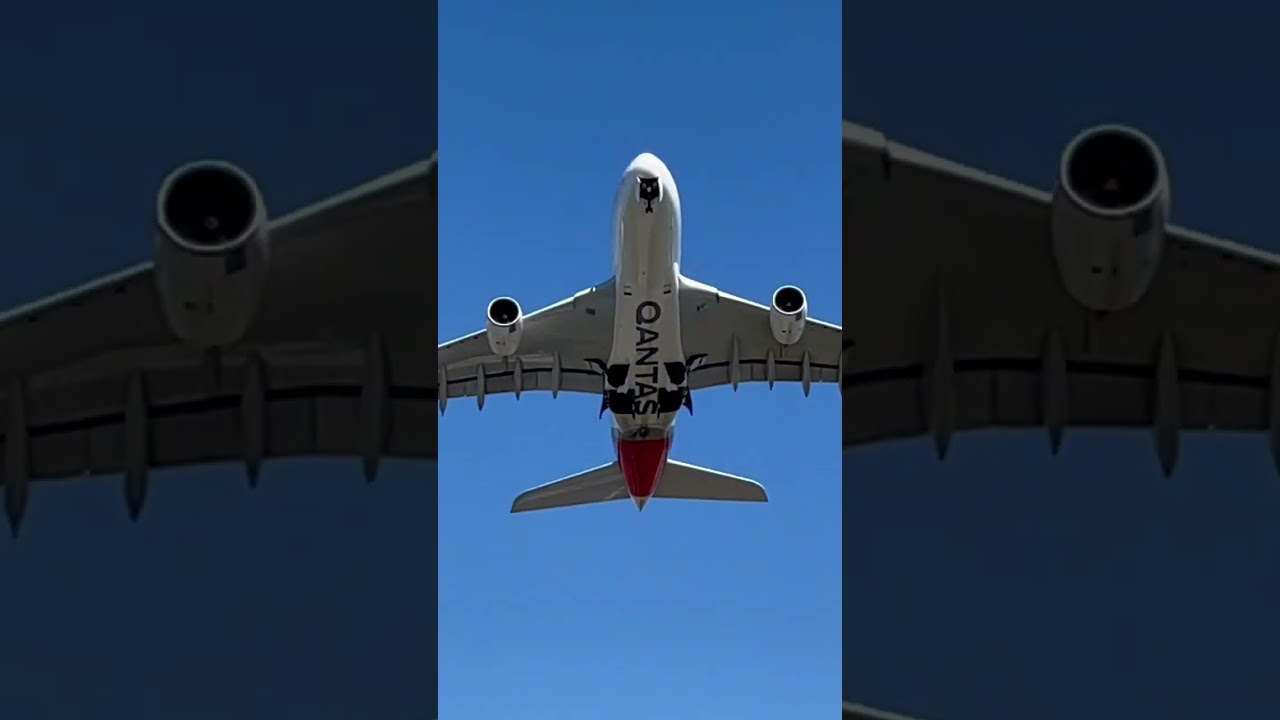 Stunning QF11 departure