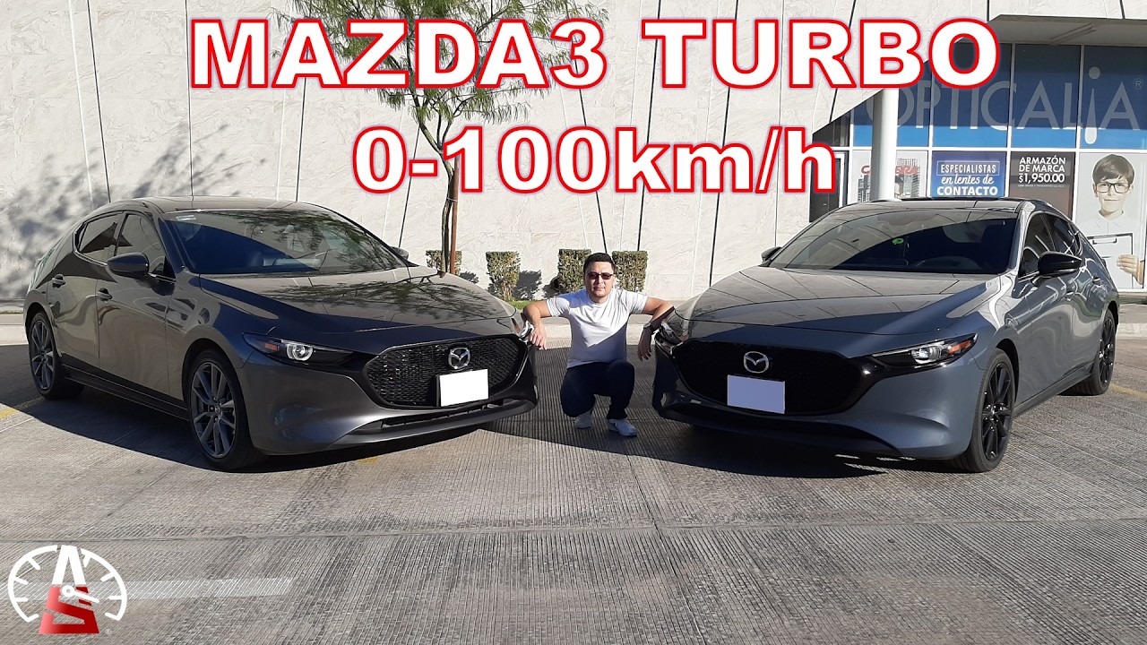 Mazda3 Turbo - Velocidad y refinamiento en un solo paquete (0-100km/h)