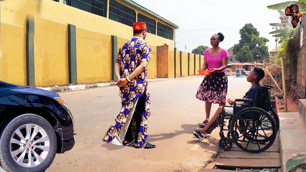 Poor Single Mother Wins The Prince’s Heart While Begging To Feed Her Crippled Son- Nigerian Movies