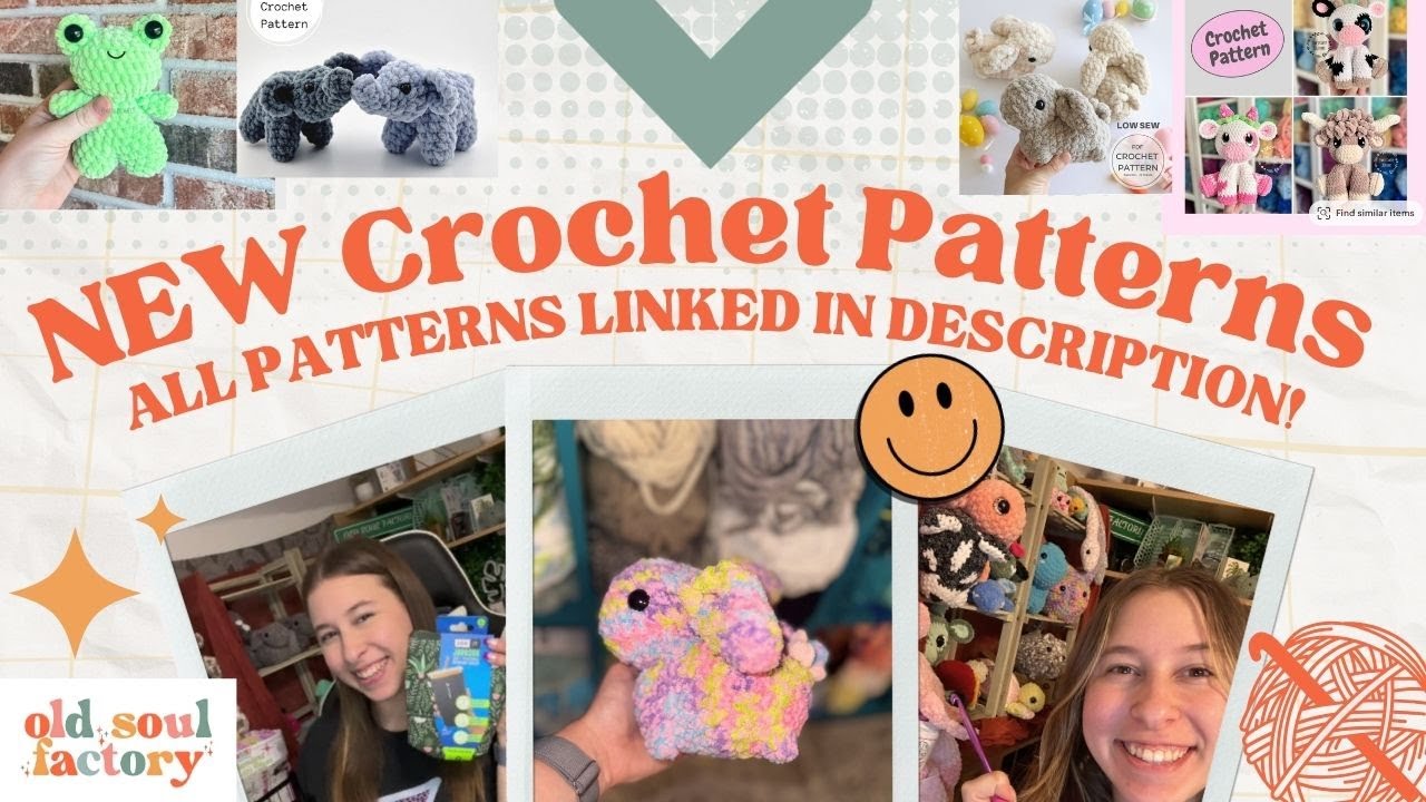 NEW Crochet Pattern Review - RESULTS INCLUDED - 5 Patterns for your Next Market