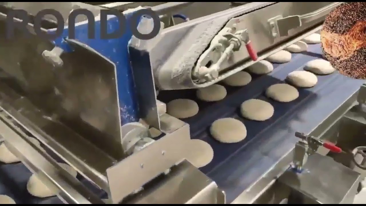 Robotized round moulding of Bread and Rolls❗  RONDObot is an advanced