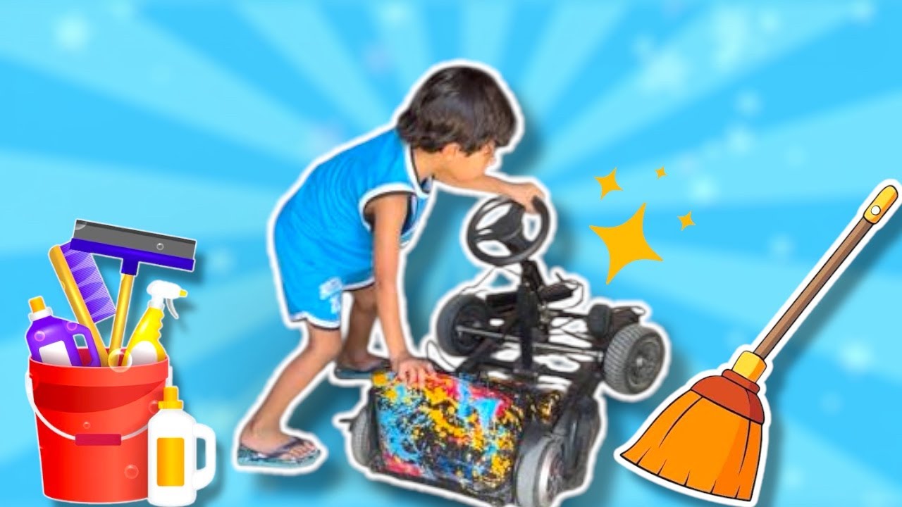 🚗🧼 Tiramos TODOS os Carrinhos da Garagem! Limpeza + Diversão com Totô Joe! 🧹😱