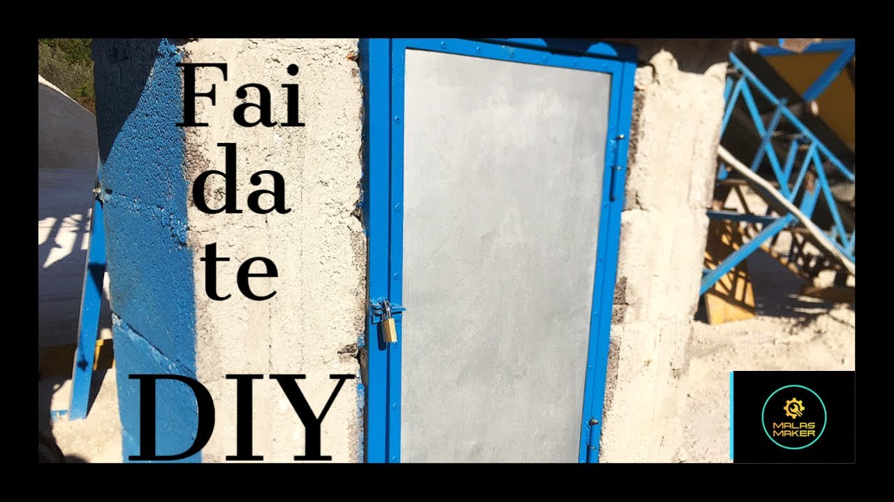 IRON DOOR DIY sportello in ferro fai da te