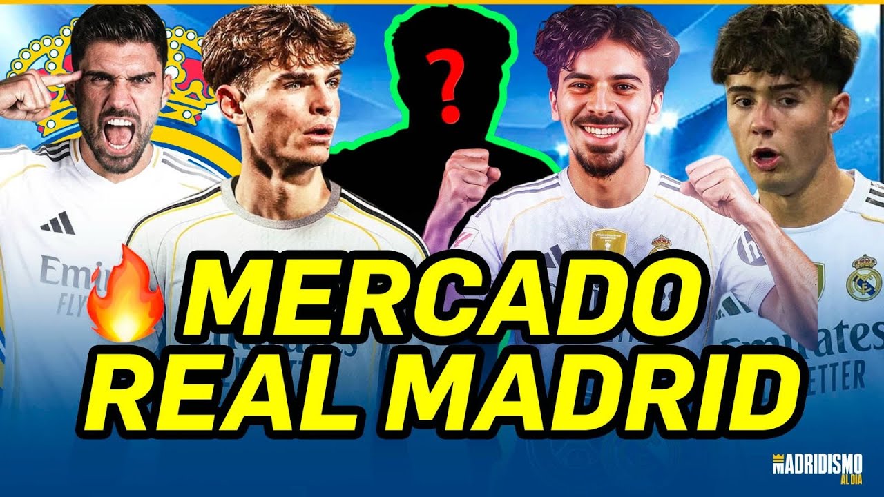 🟣⚪💥INFORMACIÓN FICHAJES REAL MADRID 2026 | RUBEN NEVES, VITINHA...