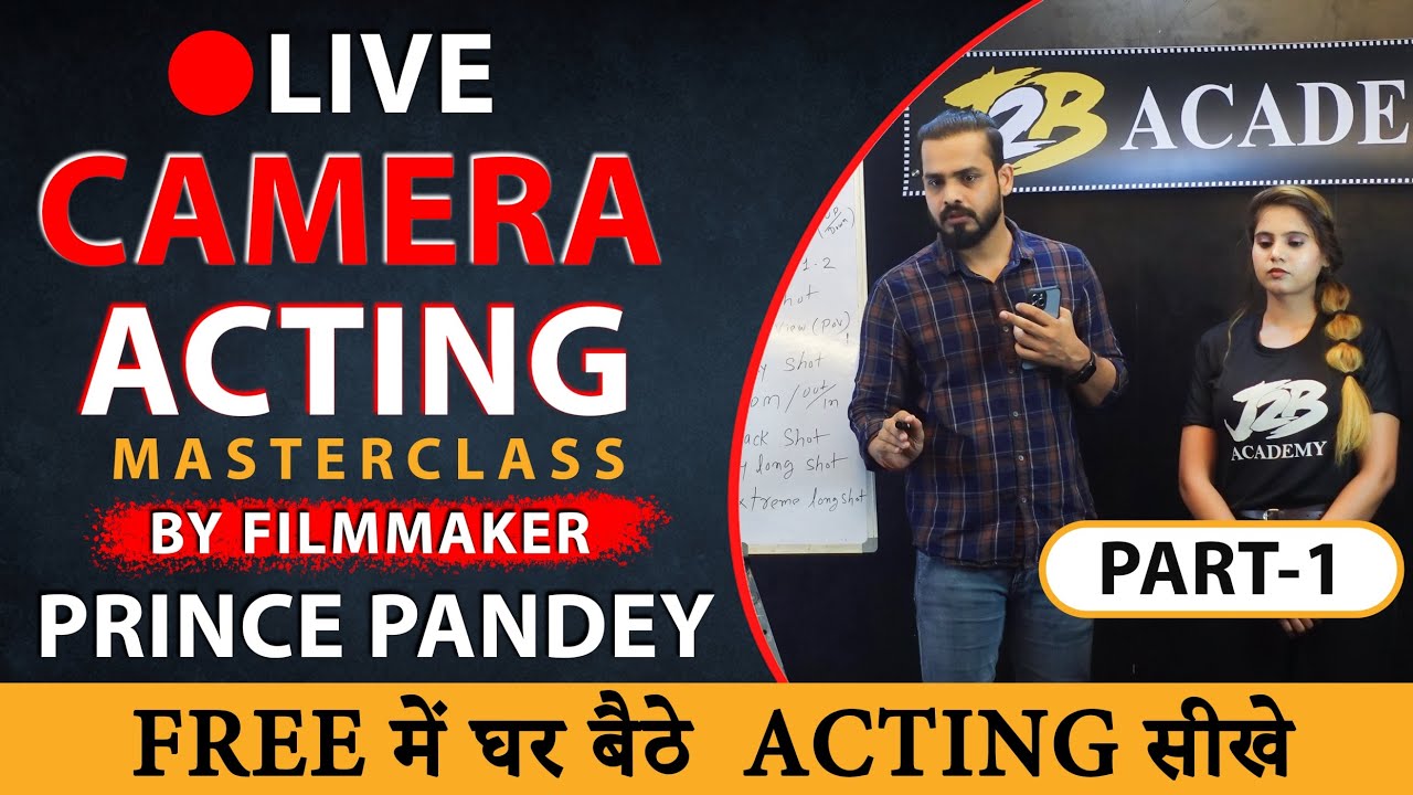 Camera Acting Tips Hindi | Camera Angles And Techniques | Prince Pandey | Join To Bollywood Academy