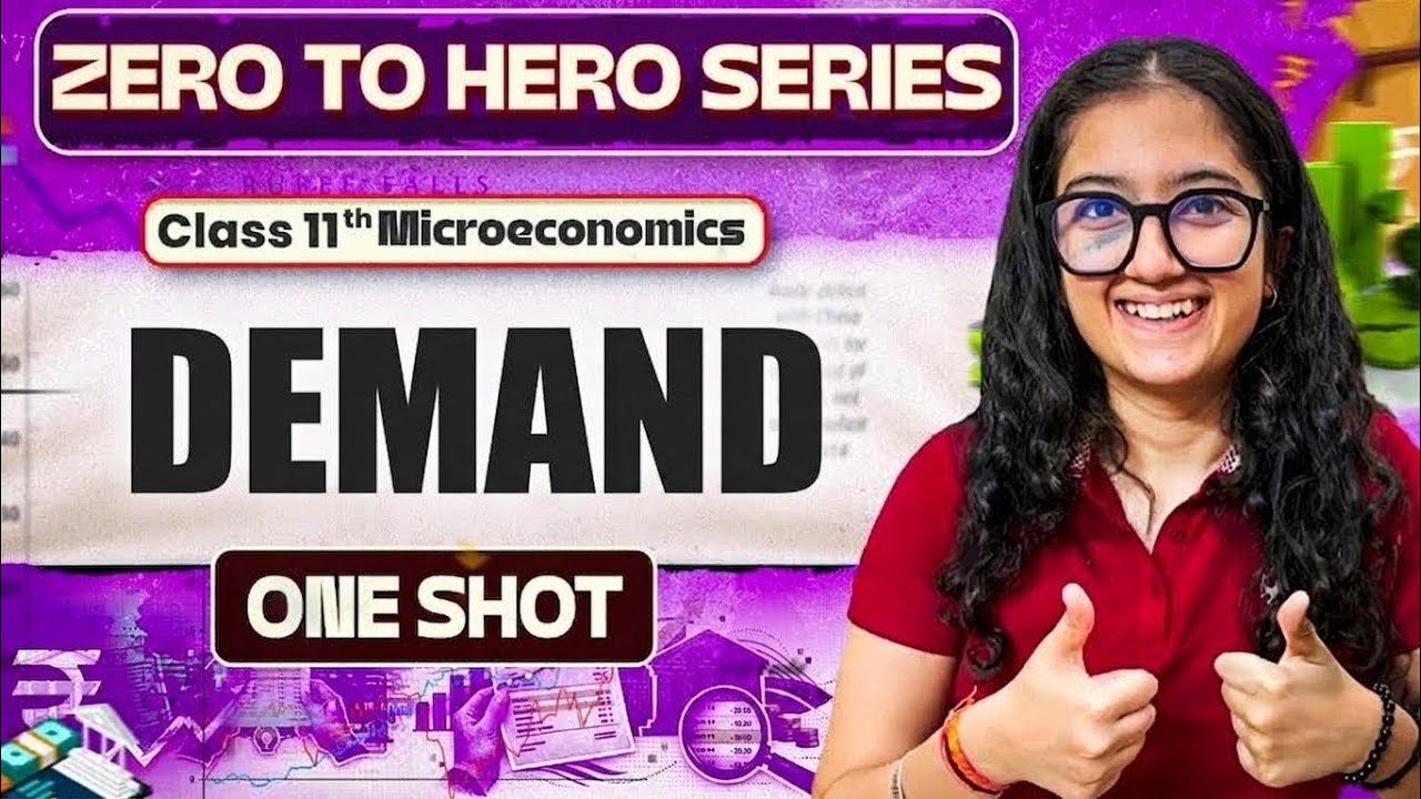 Theory Of Demand | Class 11th | Microeconomics | One Shot | Easy Explanation |