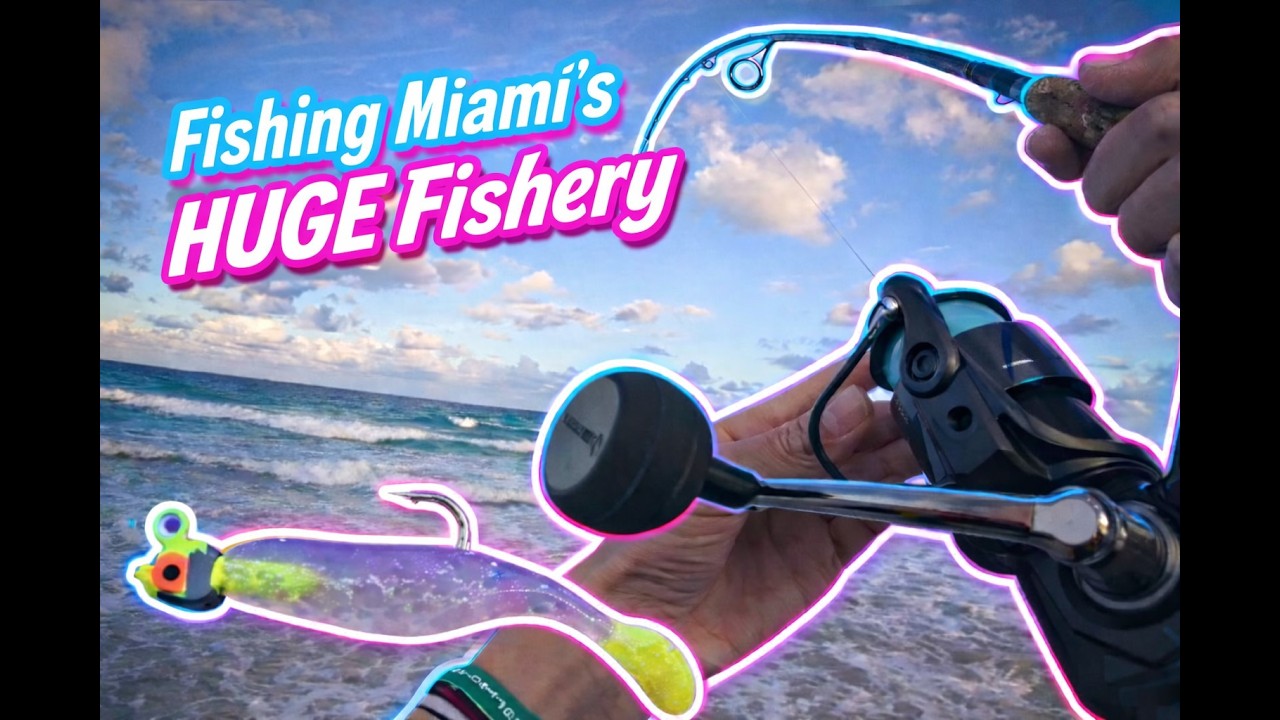 Fishing Miami’s HUGE Fishery (Before flight to Japan)