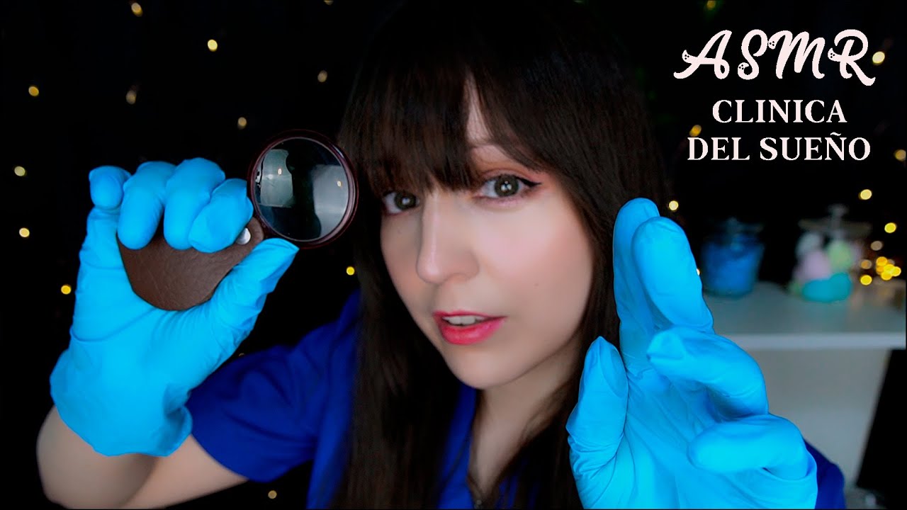 ⭐ASMR 2 HORAS para DORMIR 💜[Sub] Clínica del Sueño, Roleplay Doctora en Español