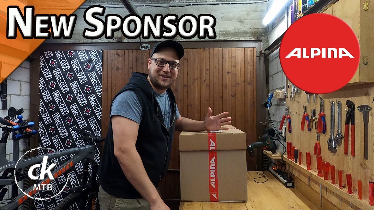 Neuer Sponsor | Unboxing Alpina Sports Produkte | ck MTB