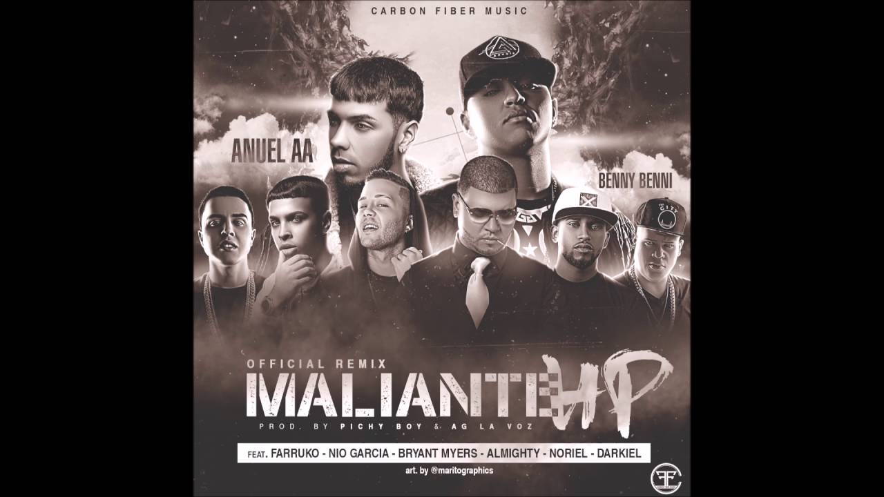 Benny Benni - Maliante HP (Remix) ft. Anuel AA, Farruko, Bryant Myers, Almighty, Darkiel & Mas
