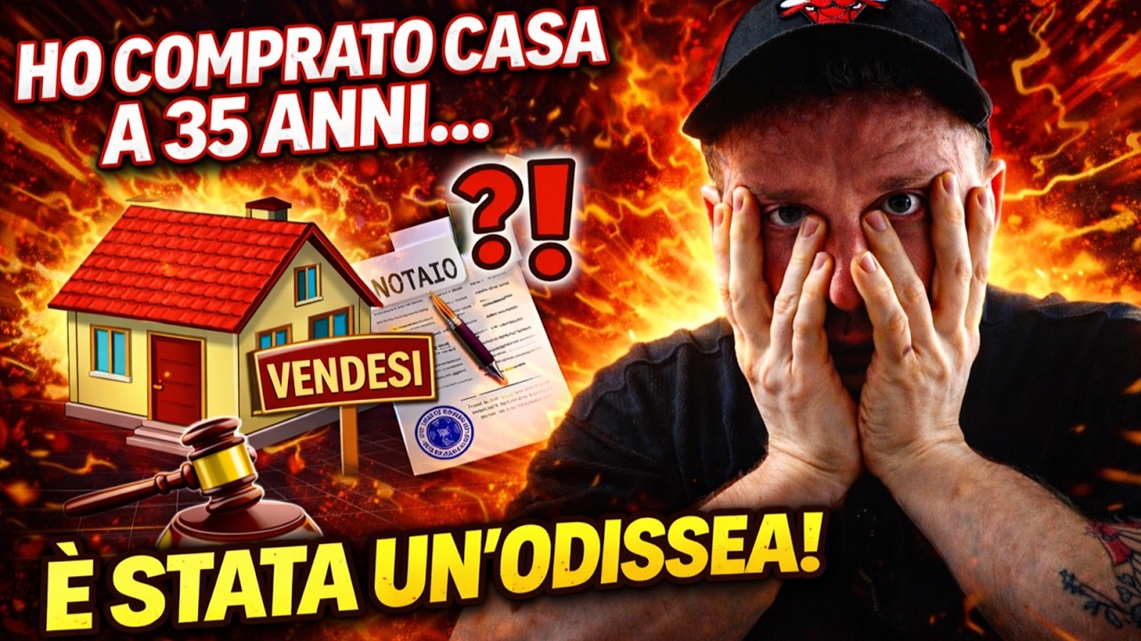 HO COMPRATO CASA IN ITALIA A 35 ANNI ED È STATA UN'ODISSEA.