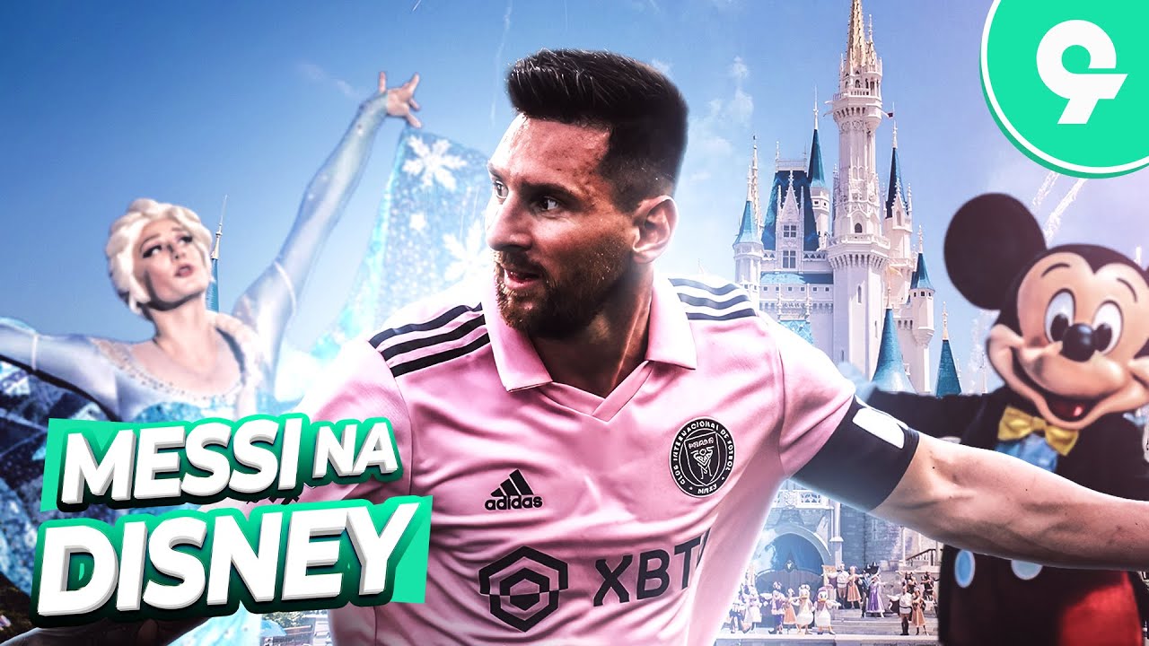♫ MESSI foi APROVEITAR a DISNEY? |  Paródia Taryn Szpilman - Livre Estou