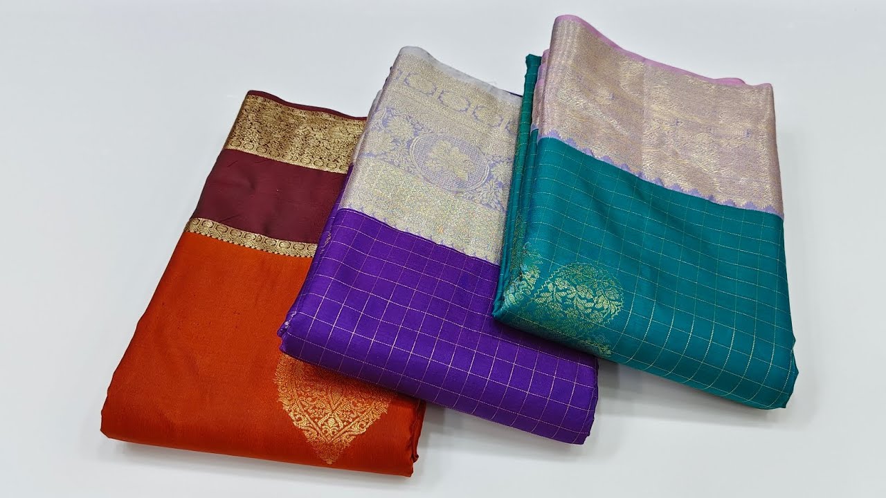 Offer Sales SKK-30 | Semi Kanchi Kanjavaram Saree's |Avl@2200#8499933390 @Varalaxmi Silks-36 Lpt Hyd