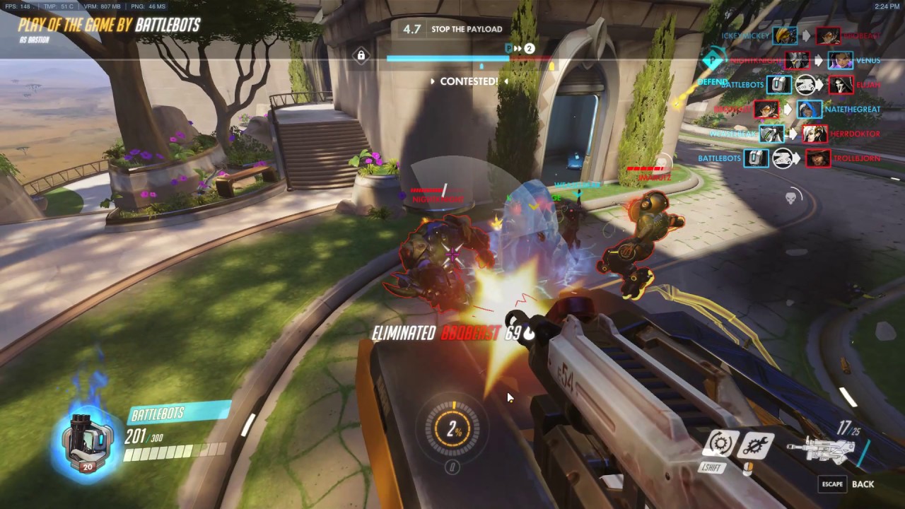 Hopped over shatter